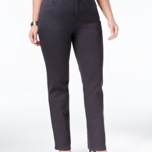 Style & Co. Women's High Rise Carbon Grey Jeans